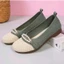 Giày Nữ Đế Bệt Canvas Ba Màu Êm Nhẹ Thoáng Khí Giày Lười Form Chuẩn Phong Cách Basic Thanh Lịch