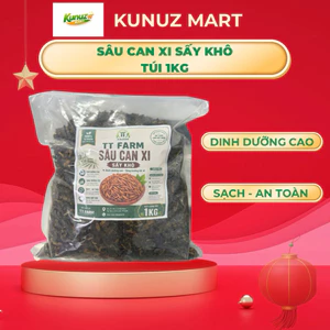 Sâu Canxi Sấy Khô Cho Gà, Cá, Chim, Hamster, Bò Sát – Thức Ăn Giàu Đạm & Canxi Giúp Tăng Trưởng Nhanh