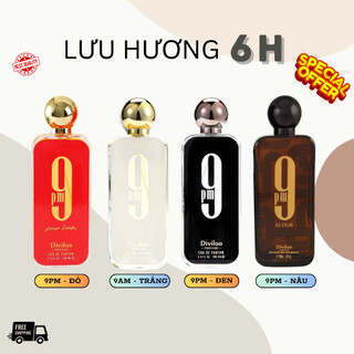 Nước hoa dubai 9 pm, 9am 100ml Nước hoa nam chính hãng 9 PM