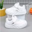 Thể Thao Trẻ Em Chất Liệu PU Mềm Đế Cao Su Chống Trơn Sneaker Cho Bé Êm Ái Năng Động