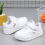 Thể Thao Trẻ Em Chất Liệu PU Mềm Đế Cao Su Chống Trơn Sneaker Cho Bé Êm Ái Năng Động