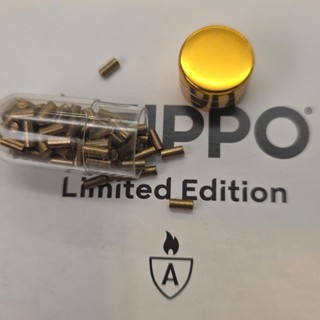 100 viên đá lửa vàng 2.2mm - chai nắp rút