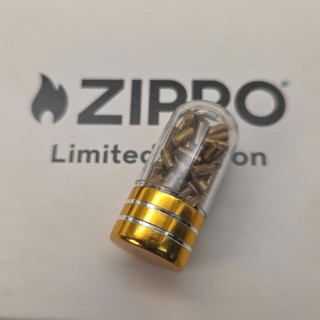 100 viên đá lửa vàng 2.2mm - chai nắp rút
