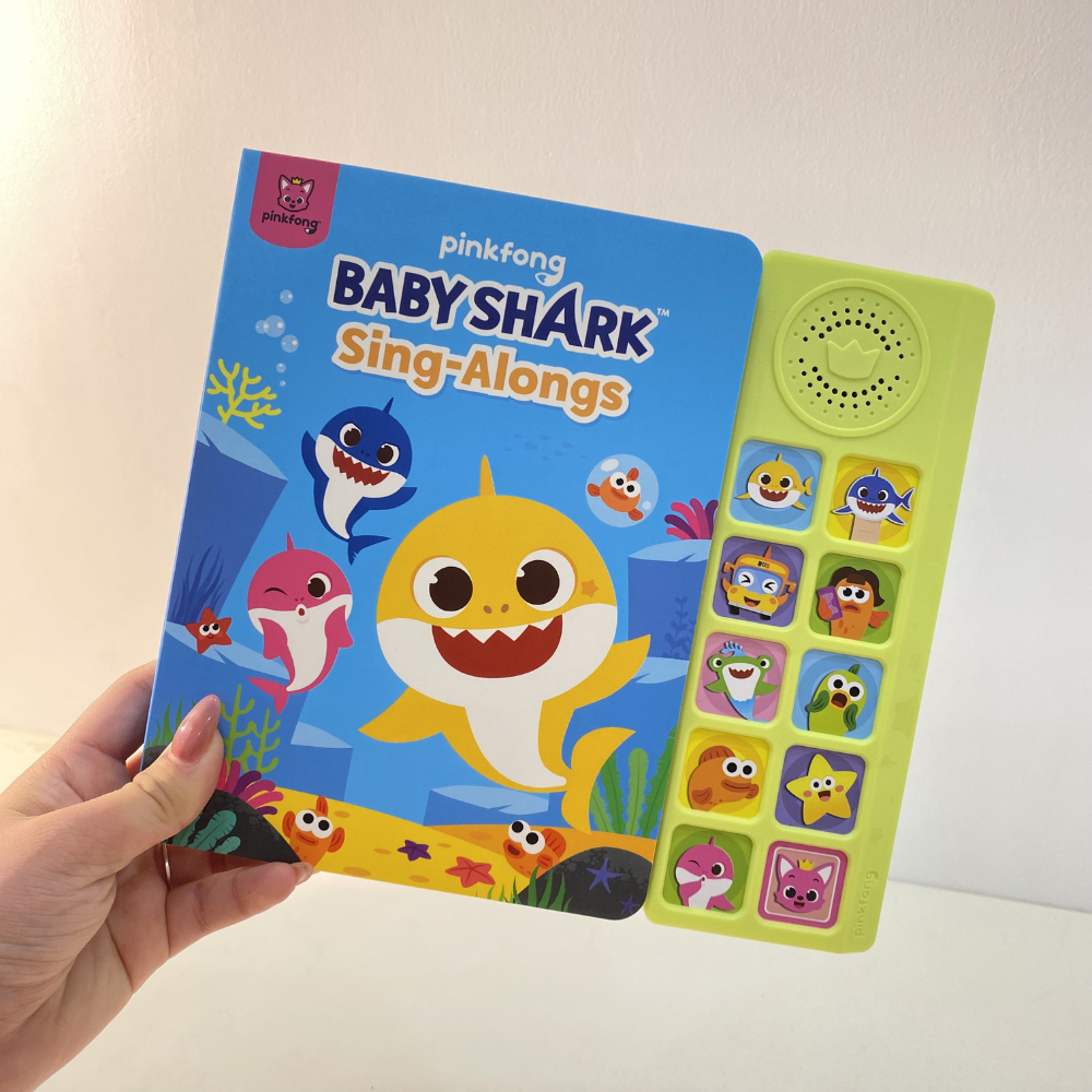 Baby Shark Sing-Alongs Pinkfong Sách Tiếng Anh Có Âm Thanh Chính Hãng Hàn Quốc Cho Bé 1-5 Tuổi
