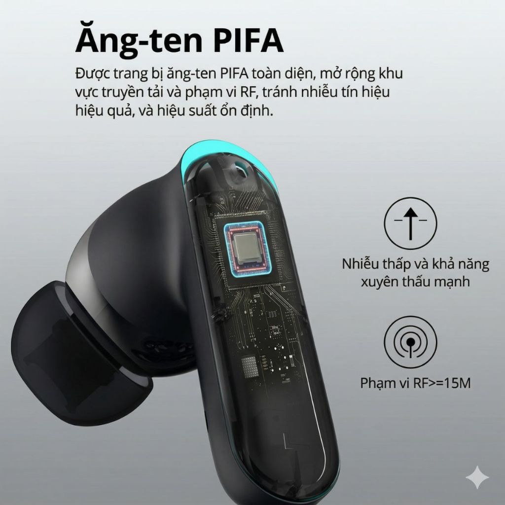 Tai nghe Bluetooth không dây Pin trâu, bass mạnh, kết nối nhanh độ trễ thấp, âm thanh vòm, chống ồn
