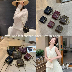 Túi cốp hoa trà quai kiềng size 14-20cm sang chảnh