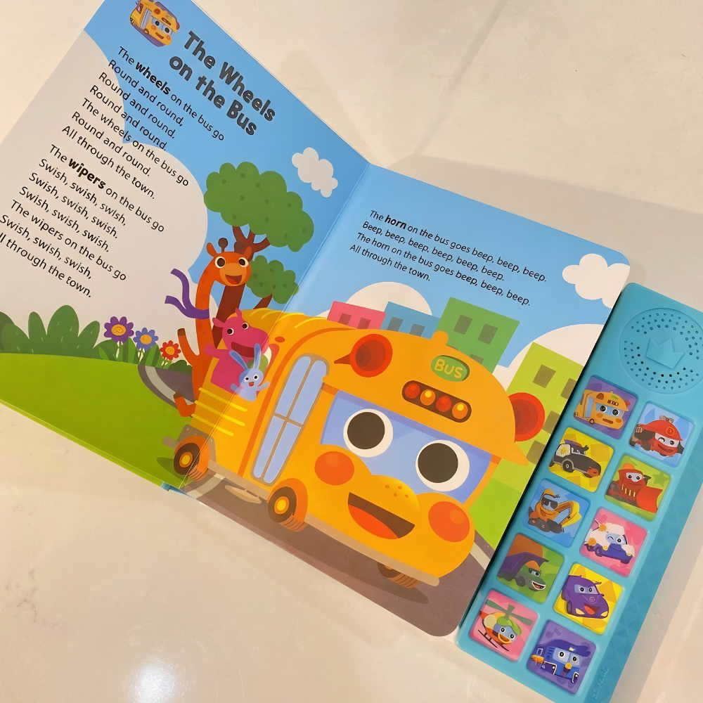 [ COMBO 3 CUỐN ] Sách nhạc thiếu nhi cho bé Baby Shark Pinkfong quà tặng cho bé 1 2 3 4 5 tuổi