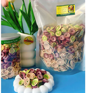 500G Bánh Tai Heo Nhí Mix 3 vị: Truyền thống, Khoai Môn,Trà Xanh