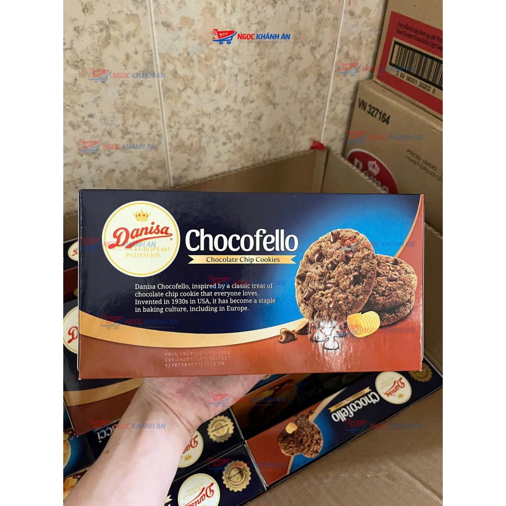 Bánh Quy Bơ Socola Danisa Chocofello 150G