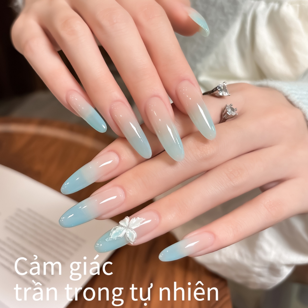 XEIJAYI 40ml - Sơn móng tay dạng gel màu xanh muối biển dung tích lớn, phù hợp cho các tiệm làm móng và mọi mùa.