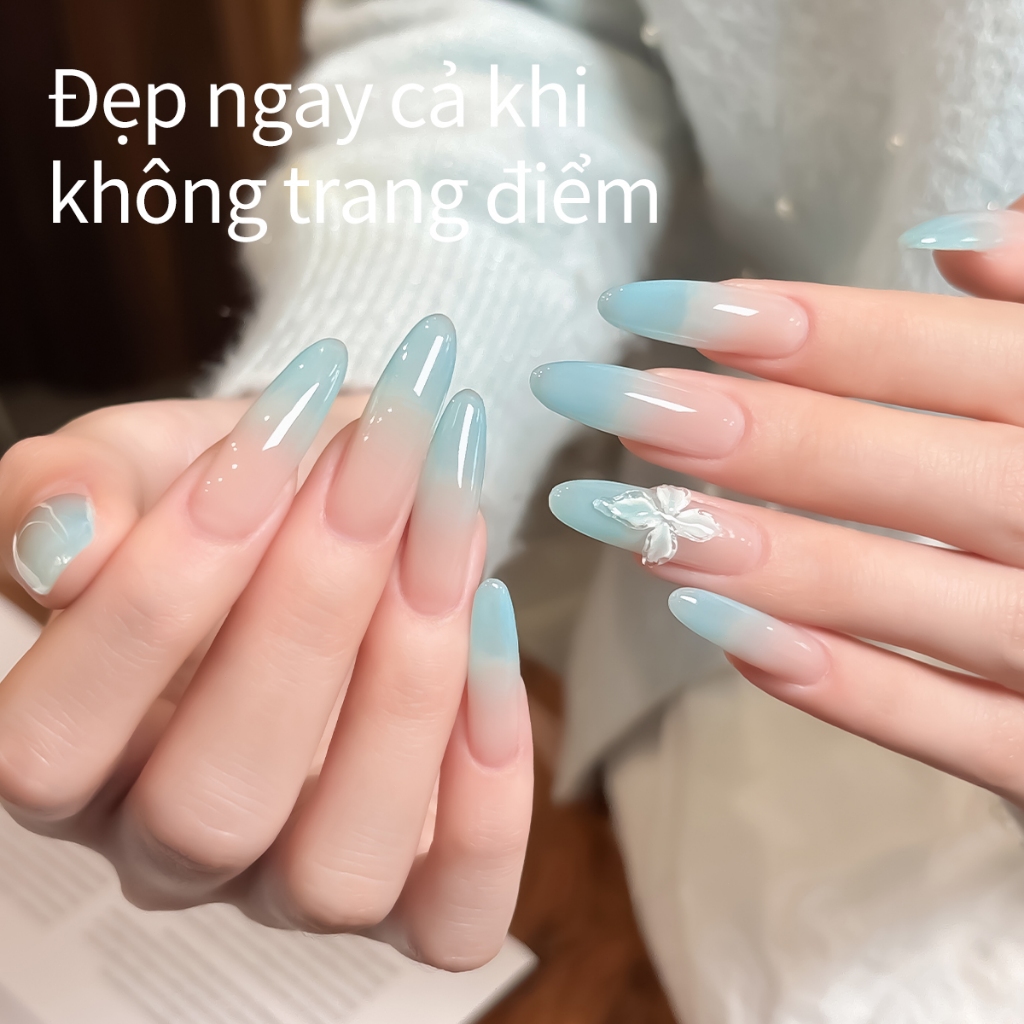 XEIJAYI 40ml - Sơn móng tay dạng gel màu xanh muối biển dung tích lớn, phù hợp cho các tiệm làm móng và mọi mùa.