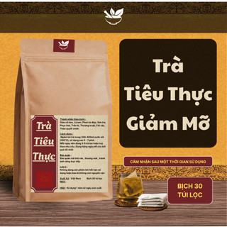 Trà Tiêu Thực - Hapufarm - Thanh điều cơ thể giảm tích trệ bụng eo giúp bụng nhẹ tiêu hóa dễ dàng