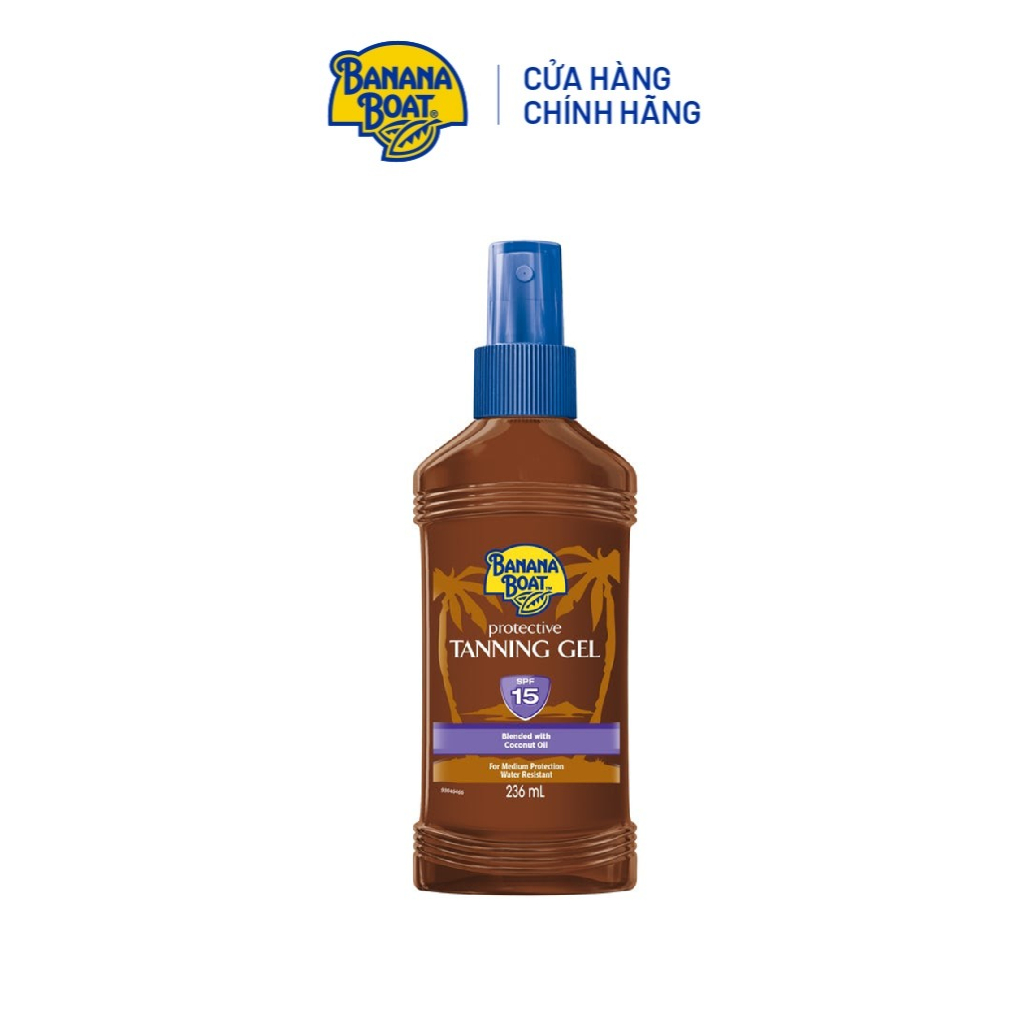 Gel Tắm Nắng Bảo Vệ Da Banana Boat Protective Tanning Gel - SPF15/236ML