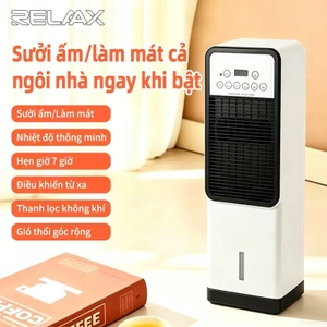 RELAAX Quạt điều hòa đứng gia đình,bình nước 3L, làm mát nhanh, siêu tiết kiệm điện