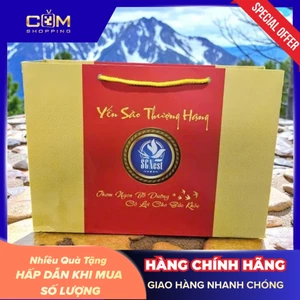 Túi Xách Hộp Quà Yến Sào Scnest - Túi Giấy Đựng Hộp Quà Cao Cấp Sang Trọng