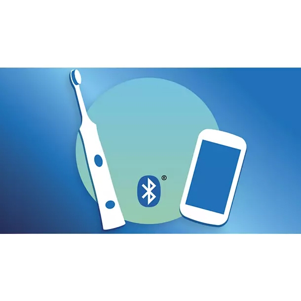 Bàn chải điện cho bé Philips Sonicare HX6321/03 – Kết nối App Bluetooth, hướng dẫn và theo dõi đánh răng cho bé
