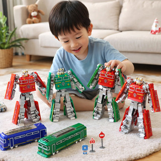 Robot Biến Hình Biệt Đội Tàu Hỏa Siêu Chiến Binh Mecha - Đồ Chơi Robot Biến Hình Chất Liệu An Toàn, Đồ Chơi Giải Trí