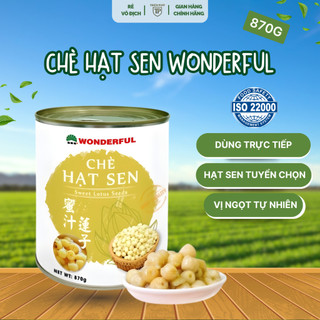 Chè hạt sen Wonderful - Ngọt tự nhiên, bùi bùi, thanh mát