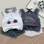 Set bộ polo cộc tay bé trai Miniumbaby kiểu sát náchmix chữ và hình cute, chất vải cotton mềm SB2760