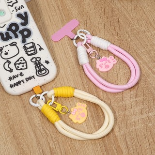 【Chamvn】Dây đeo điện thoại  hình cá mèo 3D dễ thương dây đeo điện thoại ngắn kiểu dáng thời trang tiện dụng