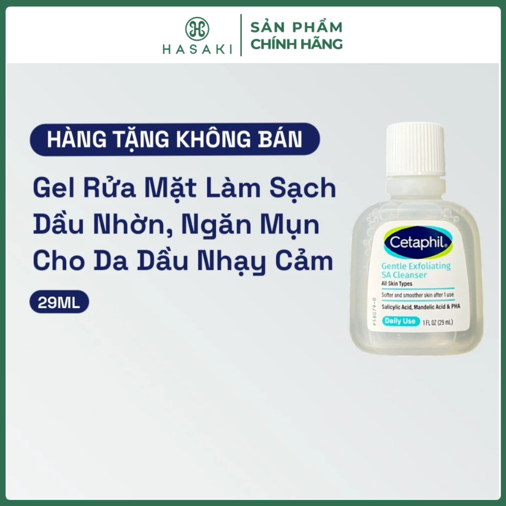 Cetaphil Gentle Exfoliating SA Cleanser 29ml