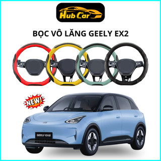 Bọc Vô Lăng Geely EX2 Bọc Vô Lăng Ô Tô Cao Cấp D-Cut Size 36 Cao Cấp Siêu Đẹp Siêu Bền