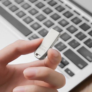 USB 2.0 Hoco UD4 Intelligent 128GB - Vỏ kim loại (Bạc)
