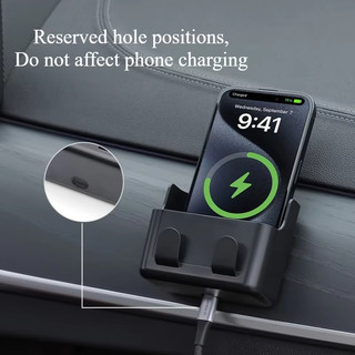 Hộp Đựng Đồ Ô Tô Đa Năng 2 Móc Treo Dung Lớn Phù Hợp Treo Điện Thoại Thẻ Túi Xách Dùng Được Nhiều Không Gian