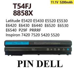 Pin Dell T54FJ Latitude E5420, E5430, E5520, E5530, E6420, E6430, E6520 BH 12 tháng