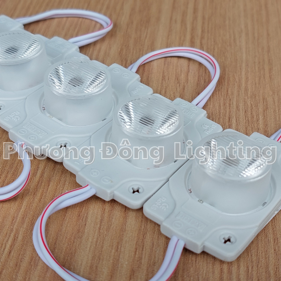 Đèn LED Rọi - Đèn LED Mắt Trâu - Mắt Lồi 12V  Chạy Tự động RGB 1.5W Siêu Sáng