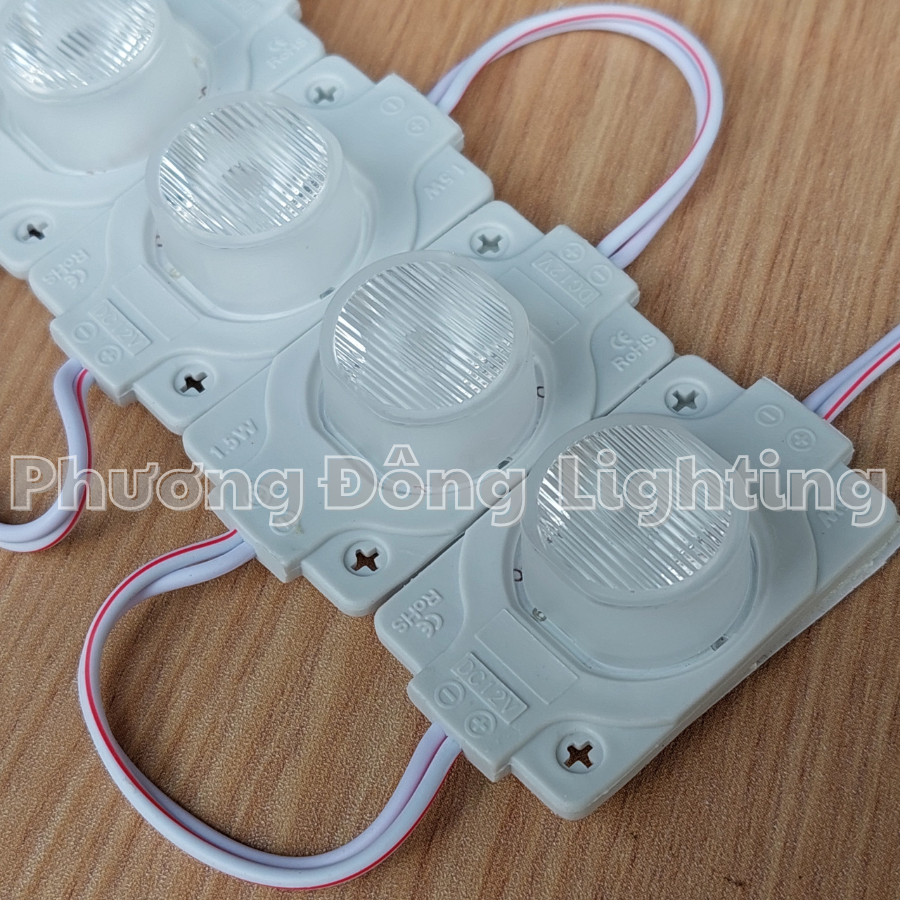 Đèn LED Rọi - Đèn LED Mắt Trâu - Mắt Lồi 12V  Chạy Tự động RGB 1.5W Siêu Sáng