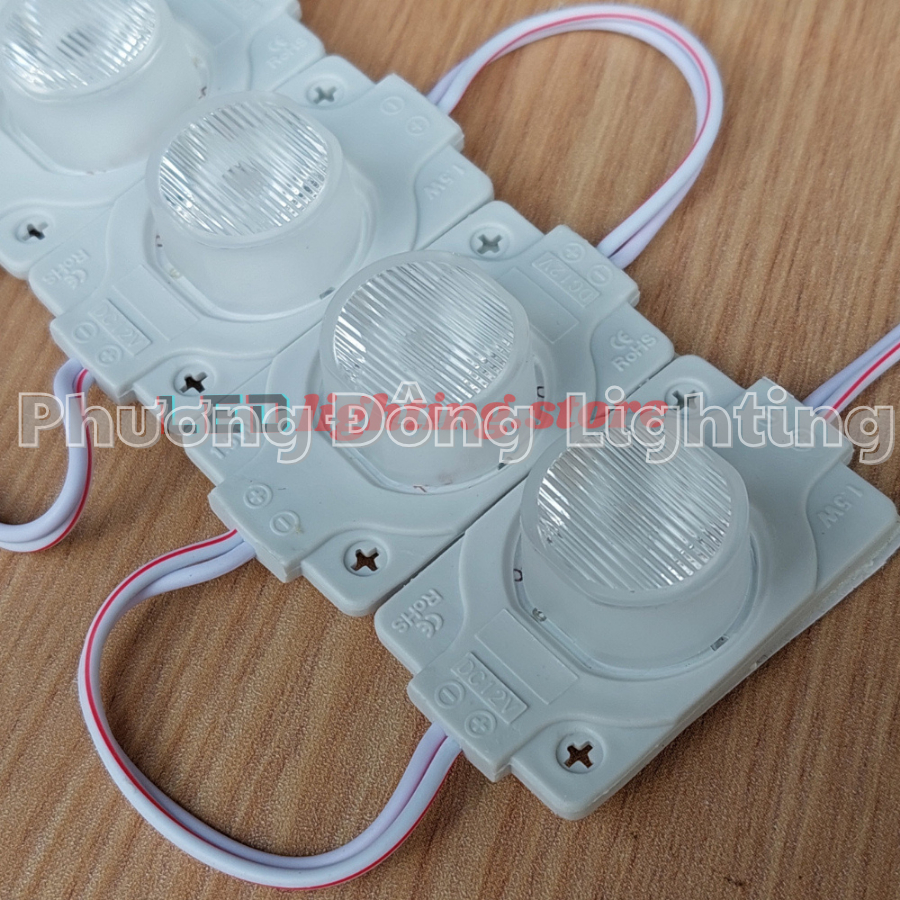 Đèn LED Rọi - Đèn LED Mắt Trâu - Mắt Lồi 12V  Chạy Tự động RGB 1.5W Siêu Sáng