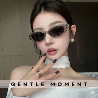 Kính râm mắt mèo GENTLE MOMENT kính mát chống tia UV thời trang nam nữ phong cách sang trọng GMT228