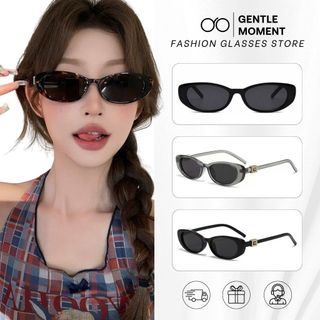 Kính râm mắt mèo GENTLE MOMENT kính mát chống tia UV thời trang nam nữ phong cách sang trọng GMT228