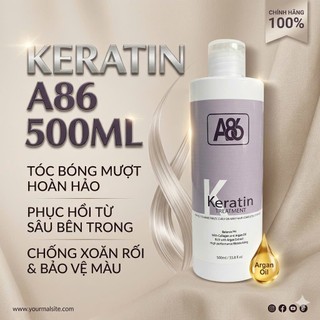 Keratin A86 phục hồi tóc chuyên sâu  120ml/500ml/1000ml