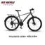 Xe Đạp Địa Hình MILESCO G390 Giá Rẻ Có Baga và Chắn Bùn, Xe Đạp Thể Thao Có Yên Sau Bền Bỉ, Ít Hỏng Vặt
