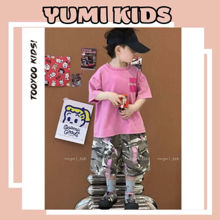 Sét bộ bé trai mùa hè áo thun quần short cotton mềm mát 1 - 10 tuổi hàng Quảng Châu