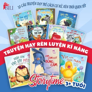 Combo 7 quyển sách Storytime bán chạy nhất cho bé từ 3 tuổi - Giúp trẻ phát triển toàn diện