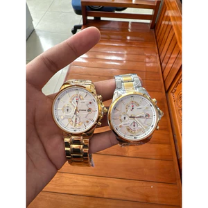 Đồng Hồ Nam STARKE SK192AM 6 Kim Chronograph - Kính Sapphire, Máy Nhật, Thép Không Gỉ (2 Màu)