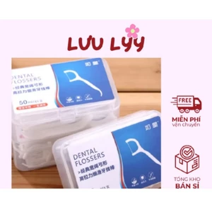Combo 3 hộp Chỉ Nha Khoa -vệ sinh răng miệng