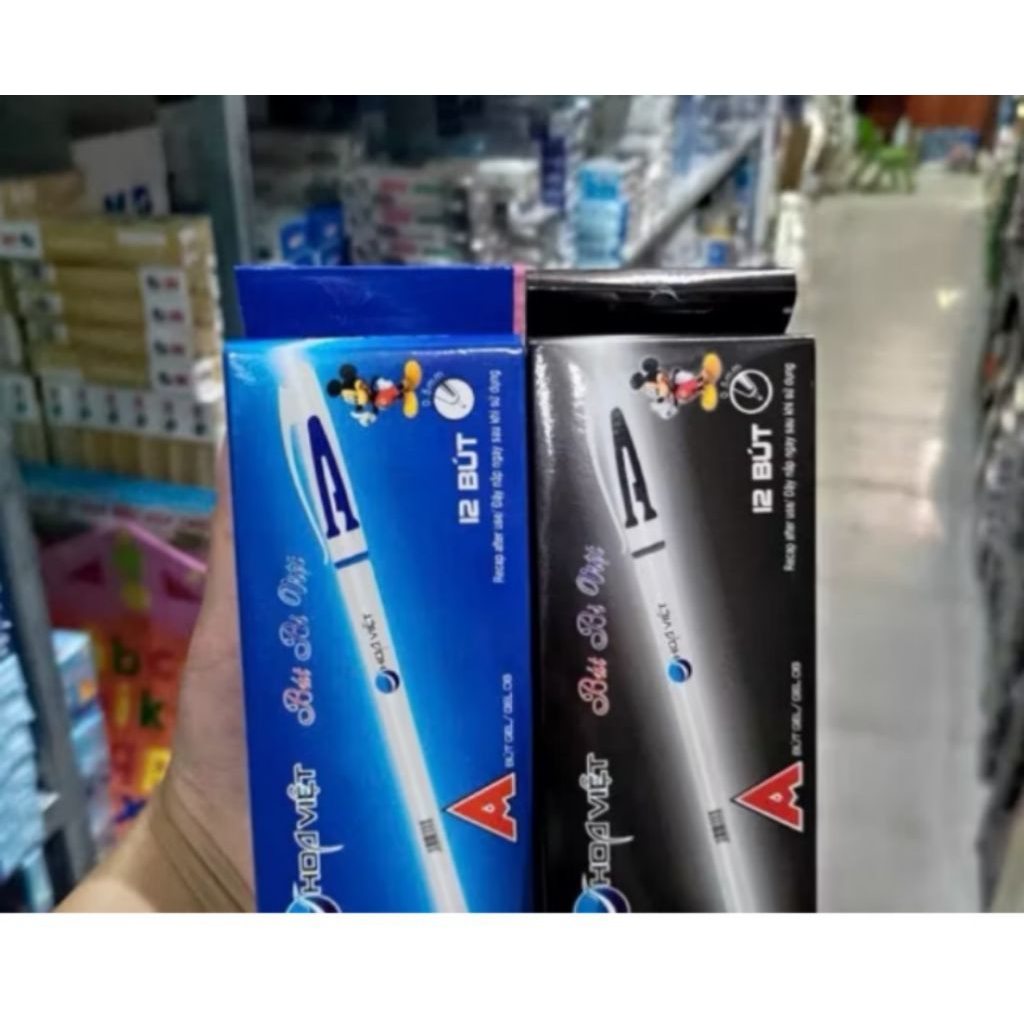 1 Hộp (12) Chiếc Bút Chữ A -hoa việt