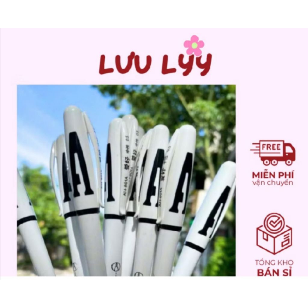 1 Hộp (12) Chiếc Bút Chữ A -hoa việt