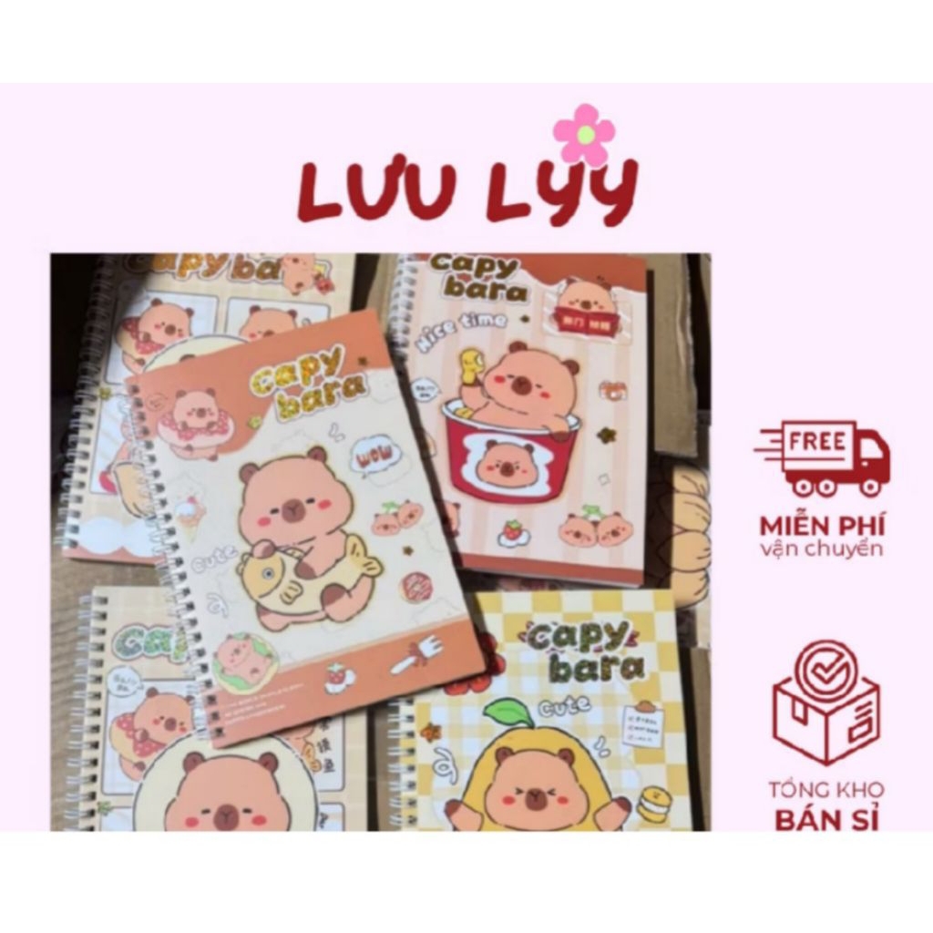 Sổ tay A7 nhỏ gọn tiện lợi(gửi ngẫu nhiên)