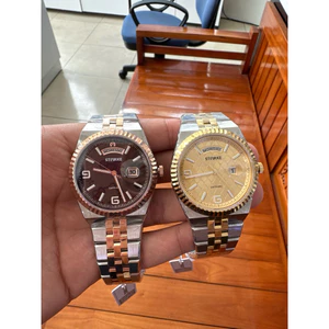Đồng Hồ Nam STARKE SK196AM - Kính Sapphire, Lịch Thứ Ngày, Thép Không Gỉ Mạ PVD Sang Trọng
