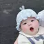 Mũ cho bé sơ sinh 0-4 tháng, mũ cotton mỏng mát cho bé trai bé gái (MUG56)