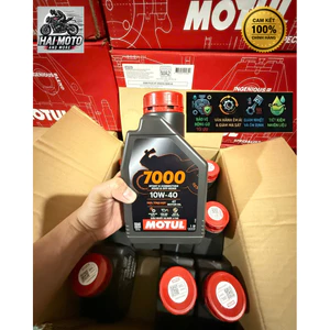 -mẫu mới- MOTUL 7000 10W40 1L (full tổng hợp) API SP CAM KẾT 100% MOTUL VN