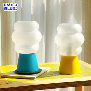 Đèn Ngủ Để Bàn Hình Khối Mây, Trang trí bàn làm việc, Decor phòng ngủ - Phòng khách - Quán Cafe - Thiết kế hiện đại