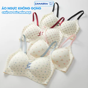 Áo ngực, Áo lót su đúc cup v đềm mềm mại không gọng không viền chống chảy xệ V1 ZANABRA A967