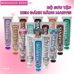 Kem Đánh Răng Marvis 25ML/75ML/85ML – Hơi thở thơm mát, hỗ trợ trắng răng, sạch miệng, ngừa mảng bám
