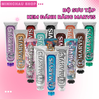 (Marvis chính hãng) Kem Đánh Răng Marvis 25ML/75ML/85ML – Hơi thở thơm mát, hỗ trợ trắng răng, sạch miệng, ngừa mảng bám
